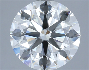 Picture of Natural Diamond 3.92 Carats, Round with Excellent Cut, H Color, VS1 Clarity and Certified by IGI