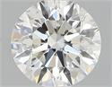 Natural Diamond 0.40 Carats, Round with Excellent Cut, I Color, VS2 Clarity and Certified by GIA