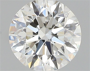 Picture of Natural Diamond 0.40 Carats, Round with Excellent Cut, I Color, VS2 Clarity and Certified by GIA