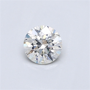 Picture of Natural Diamond 0.40 Carats, Round with Very Good Cut, J Color, SI1 Clarity and Certified by GIA