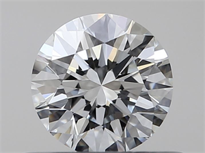 Picture of Natural Diamond 0.40 Carats, Round with Excellent Cut, H Color, VS1 Clarity and Certified by GIA