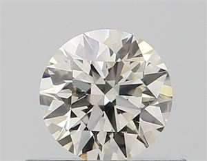 Picture of Natural Diamond 0.40 Carats, Round with Excellent Cut, J Color, SI1 Clarity and Certified by GIA