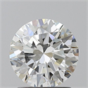 Natural Diamond 1.50 Carats, Round with Excellent Cut, G Color, IF Clarity and Certified by GIA