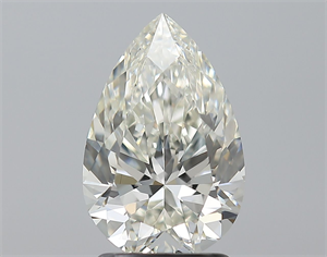 Picture of Natural Diamond 2.01 Carats, Pear with  Cut, K Color, VS1 Clarity and Certified by GIA