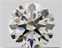 Natural Diamond 0.40 Carats, Round with Very Good Cut, I Color, VS2 Clarity and Certified by GIA