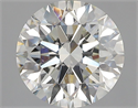 Natural Diamond 3.02 Carats, Round with Excellent Cut, I Color, VS2 Clarity and Certified by GIA