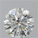 Natural Diamond 2.20 Carats, Round with Excellent Cut, H Color, VVS1 Clarity and Certified by GIA