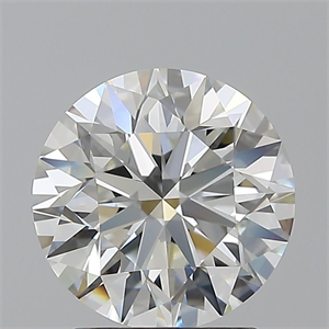 Picture of Natural Diamond 2.20 Carats, Round with Excellent Cut, H Color, VVS1 Clarity and Certified by GIA