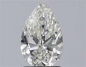 Picture of Natural Diamond 1.29 Carats, Pear with  Cut, I Color, VS2 Clarity and Certified by GIA