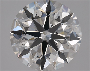 Picture of Natural Diamond 1.70 Carats, Round with Excellent Cut, E Color, VVS1 Clarity and Certified by GIA