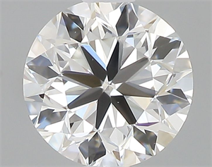 Picture of Natural Diamond 0.40 Carats, Round with Very Good Cut, F Color, VS1 Clarity and Certified by GIA