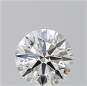 Natural Diamond 1.82 Carats, Round with Excellent Cut, H Color, VS1 Clarity and Certified by GIA