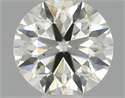 Natural Diamond 0.40 Carats, Round with Excellent Cut, I Color, VS2 Clarity and Certified by IGI