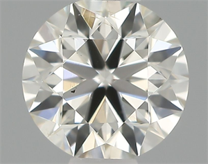 Picture of Natural Diamond 0.40 Carats, Round with Excellent Cut, I Color, VS2 Clarity and Certified by IGI