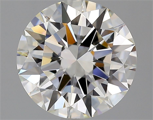 Picture of Natural Diamond 2.00 Carats, Round with Excellent Cut, I Color, VVS2 Clarity and Certified by GIA