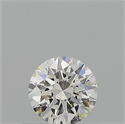 Natural Diamond 0.40 Carats, Round with Excellent Cut, H Color, VS2 Clarity and Certified by GIA