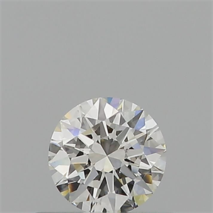 Picture of Natural Diamond 0.40 Carats, Round with Excellent Cut, H Color, VS2 Clarity and Certified by GIA