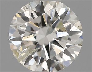 Picture of Natural Diamond 0.41 Carats, Round with Excellent Cut, I Color, I1 Clarity and Certified by IGI