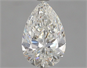 Natural Diamond 1.00 Carats, Pear with  Cut, G Color, VS2 Clarity and Certified by GIA