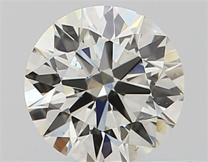 Picture of Natural Diamond 0.50 Carats, Round with Excellent Cut, J Color, VS1 Clarity and Certified by GIA