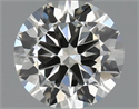 Natural Diamond 0.40 Carats, Round with Very Good Cut, H Color, VVS2 Clarity and Certified by IGI