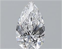 Natural Diamond 0.72 Carats, Pear with  Cut, D Color, IF Clarity and Certified by GIA