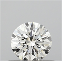 Natural Diamond 0.43 Carats, Round with Excellent Cut, I Color, SI1 Clarity and Certified by GIA