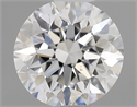 Natural Diamond 0.40 Carats, Round with Very Good Cut, F Color, SI1 Clarity and Certified by GIA