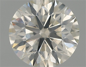 Picture of Natural Diamond 0.45 Carats, Round with Excellent Cut, H Color, SI2 Clarity and Certified by IGI