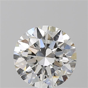 Picture of Natural Diamond 2.01 Carats, Round with Excellent Cut, H Color, VVS2 Clarity and Certified by GIA