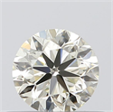 Natural Diamond 0.40 Carats, Round with Very Good Cut, K Color, VS1 Clarity and Certified by IGI