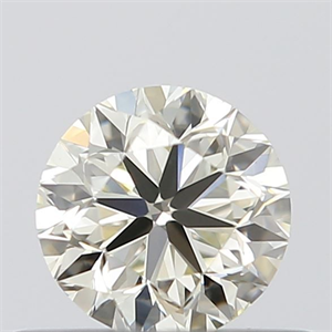 Picture of Natural Diamond 0.40 Carats, Round with Very Good Cut, K Color, VS1 Clarity and Certified by IGI