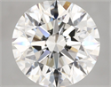 Natural Diamond 5.20 Carats, Round with Excellent Cut, I Color, VVS2 Clarity and Certified by GIA