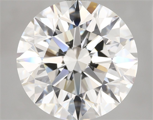 Picture of Natural Diamond 5.20 Carats, Round with Excellent Cut, I Color, VVS2 Clarity and Certified by GIA