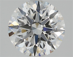 Picture of Natural Diamond 1.30 Carats, Round with Excellent Cut, E Color, VVS2 Clarity and Certified by GIA