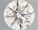 Natural Diamond 0.46 Carats, Round with Excellent Cut, I Color, VS2 Clarity and Certified by IGI