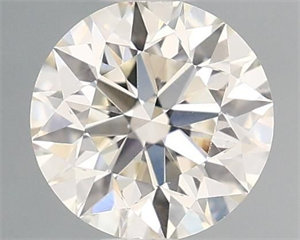 Picture of Natural Diamond 0.46 Carats, Round with Excellent Cut, I Color, VS2 Clarity and Certified by IGI