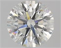 Natural Diamond 2.05 Carats, Round with Excellent Cut, I Color, VS1 Clarity and Certified by GIA