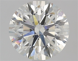 Picture of Natural Diamond 2.05 Carats, Round with Excellent Cut, I Color, VS1 Clarity and Certified by GIA