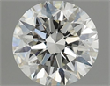 Natural Diamond 0.46 Carats, Round with Excellent Cut, I Color, VS2 Clarity and Certified by GIA