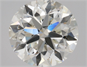 Natural Diamond 2.01 Carats, Round with Very Good Cut, J Color, VS1 Clarity and Certified by GIA