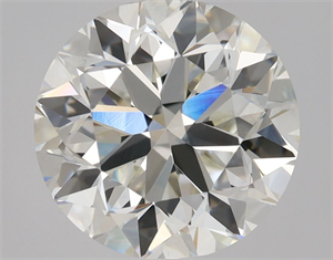 Picture of Natural Diamond 2.01 Carats, Round with Very Good Cut, J Color, VS1 Clarity and Certified by GIA