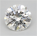 Natural Diamond 0.40 Carats, Round with Excellent Cut, G Color, VVS2 Clarity and Certified by GIA