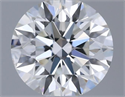 Natural Diamond 0.40 Carats, Round with Excellent Cut, G Color, SI1 Clarity and Certified by GIA