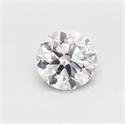 Natural Diamond 1.60 Carats, Round with Excellent Cut, G Color, SI1 Clarity and Certified by GIA