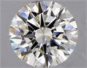 Natural Diamond 2.32 Carats, Round with Excellent Cut, J Color, VS2 Clarity and Certified by GIA