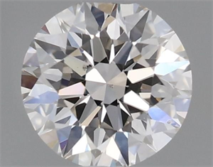 Picture of Natural Diamond 0.45 Carats, Round with Excellent Cut, I Color, VS2 Clarity and Certified by IGI