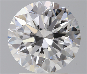 Picture of Natural Diamond 2.01 Carats, Round with Very Good Cut, E Color, VS1 Clarity and Certified by GIA