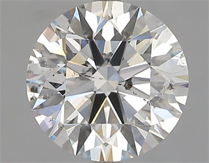 Picture of Natural Diamond 2.02 Carats, Round with Excellent Cut, G Color, SI2 Clarity and Certified by GIA