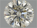 Natural Diamond 0.40 Carats, Round with Excellent Cut, K Color, SI1 Clarity and Certified by IGI